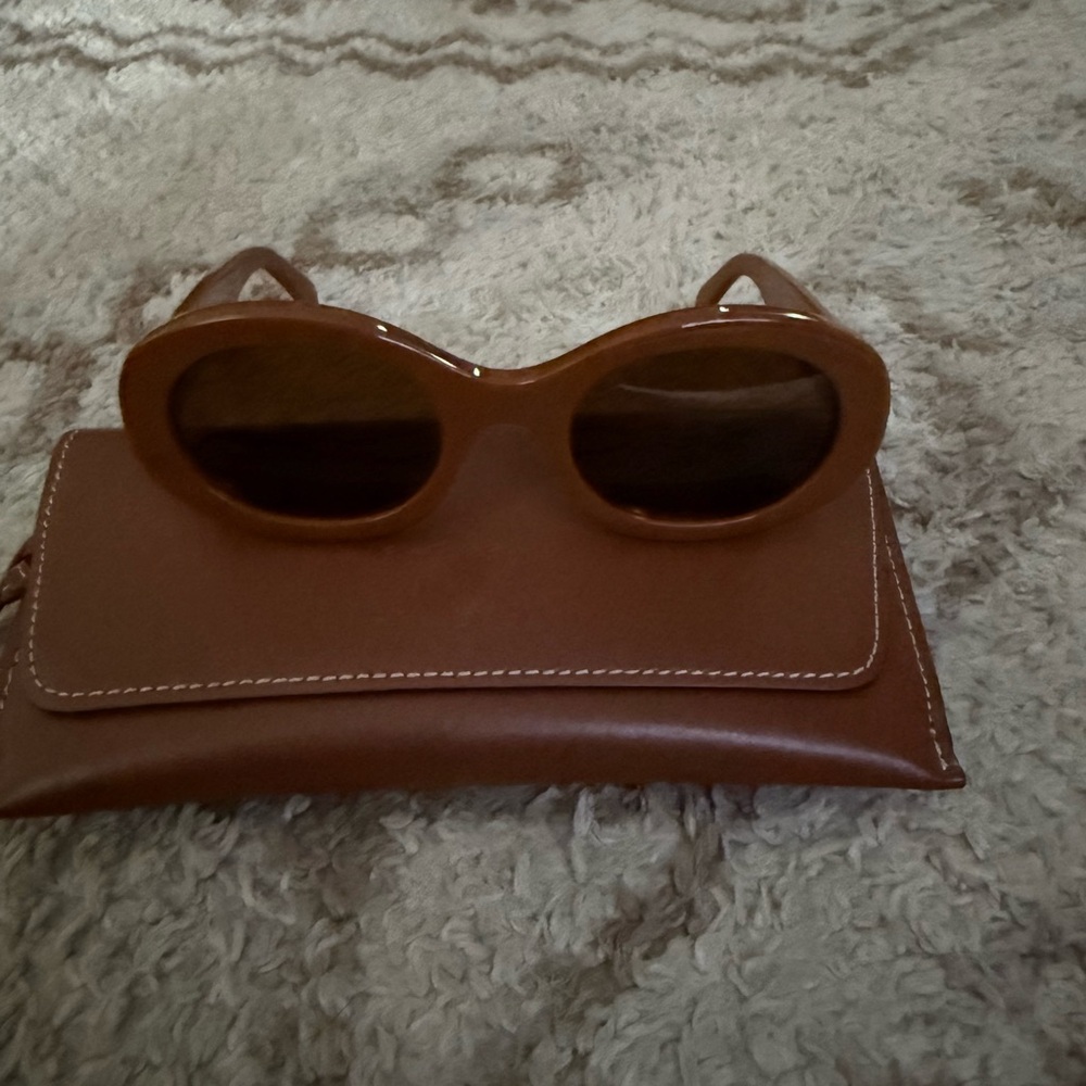 Celine Triomphe Brown Sunglasses - Picture 2 of 6